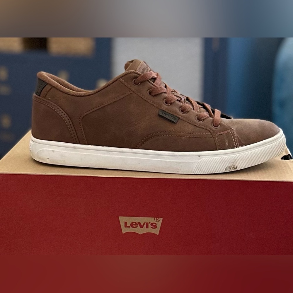 Levi's Jeffrey 501 Men's Casual
Shoes Dark Brown Size 10